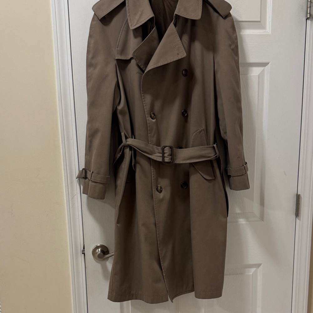 Men's Brown Trench Coat